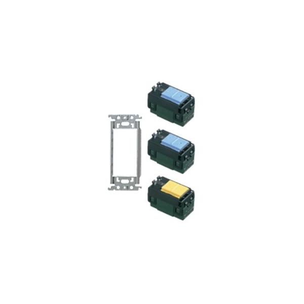 在庫品 wt3700-019 パナソニック コスモシリーズワイド21配線器具・電材　スイッチ金属取付枠(WT3700)スイッチセット　019