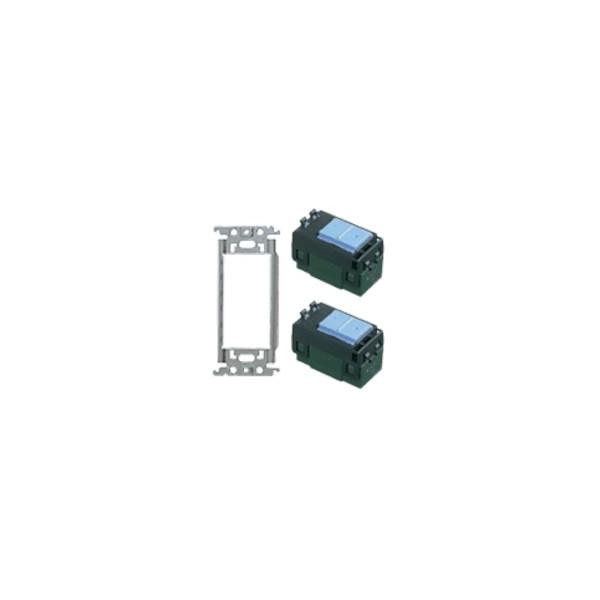 在庫品 wt3700-055 パナソニック コスモシリーズワイド21配線器具・電材　スイッチ金属取付枠(WT3700)スイッチセット　055