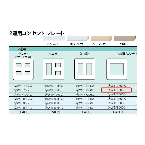 WTF7500F �p�i�\�j�b�N �R�X���V���[�Y���C�h21�z�����E�d�ށ@�R���Z���g�v���[�g�@�i2�A�p�j�i2�A�ڌ��v���[�g�j�i�x�[�W���j�i���E���h�j