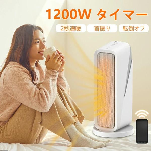 セラミックヒーター 小型 電気ファンヒーター dukkore_nfj0g100