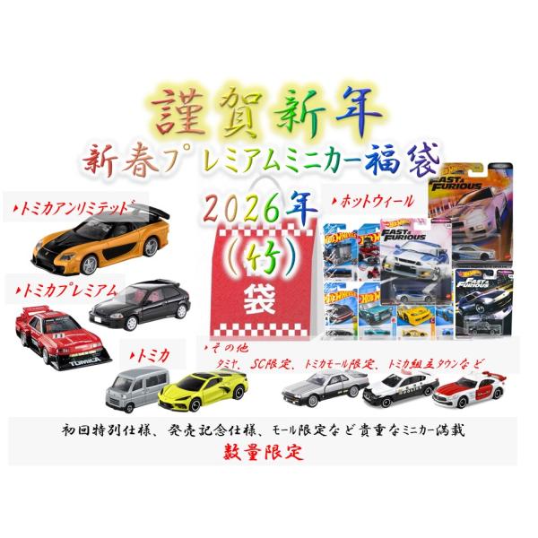 2026福袋 Litebee-WING+SCOUT+Desk Mini Car tesoro-net_2026fukubukuro-