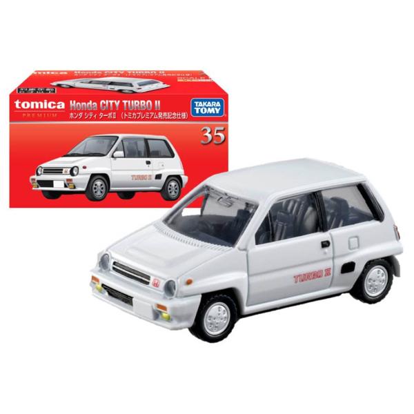 他サイト： トミカプレミアム 35 ホンダ シティ ターボII (トミカプレミアム発売記念仕様)の商品画像