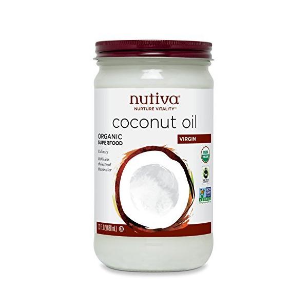 Nutiva オーガニックココナッツオイル バター風味