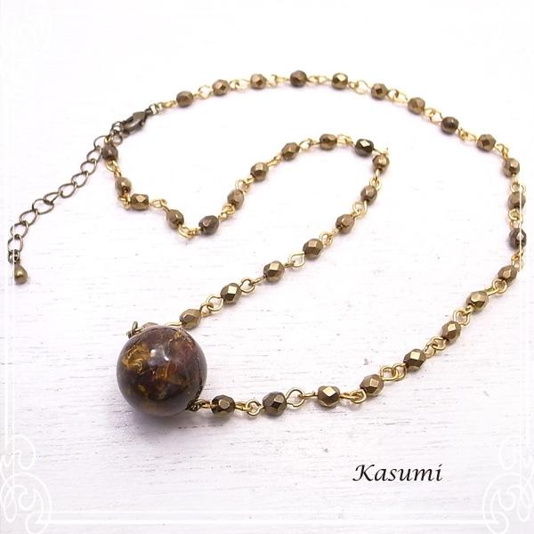 ピーターサイトのネックレス 【Kasumi〜かすみ〜】 アクセサリー/作家/ハンドメイド