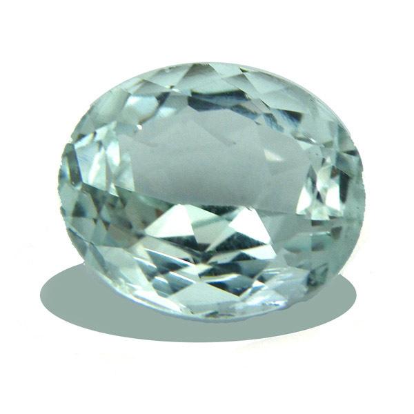 アクアマリン ルース 1点 オーバルカット 約9.1x10.8mm 天然石 :st-so