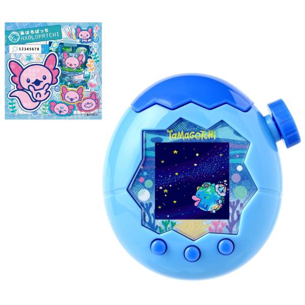 新品 未使用 未開封❤︎ステッカー付 たまごっちパラダイス Blue Water たまごっち Tamagotchi Paradise - Blue Water（特典『たまラボ