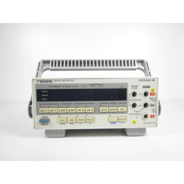 YOKOGAWA 7555 5-1/2 高精度デジタルマルチメーター