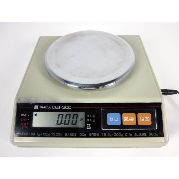 動作保証/即納】【中古】電子天秤（300g/0.1g・100g/0.05g） CBII