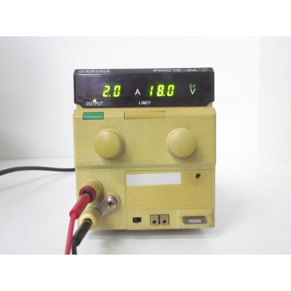 菊水電子工業 713C 直流安定化電源◆KIKUSUI 動作保証/即納】【中古】直流安定化電源 PMC18-2A 菊水電子工業
