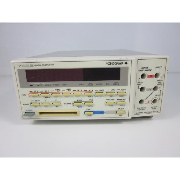 中古】デジタルマルチメーター 7552 横河電機 YOKOGAWA 5.5桁 4線式