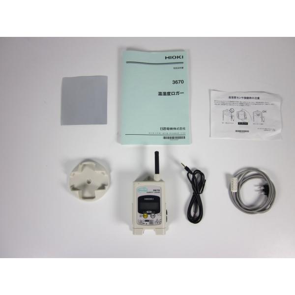 中古】温湿度ロガー 3670 温湿度センサ 9680-50 日置電機 記録計 中古】温湿度ロガー 3670 温湿度センサ 9680-50 日置電機 記録計