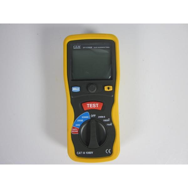 【中古】【動作OK】【店頭引取限定】CEM 接地抵抗計 DT-5300B　9130円（税込）7082 testmachine-shop_3z2206