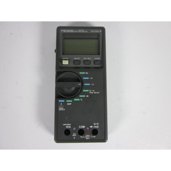 中古】デジタルマルチメーター 7533-04 横河電機 YOKOGAWA 3.5桁 中古】デジタルマルチメーター 7533-04 横河電機 YOKOGAWA 3.5桁