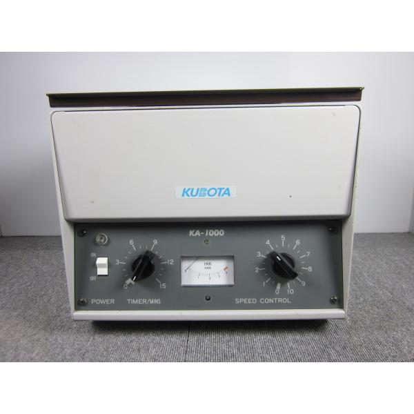 中古】卓上小型遠心機 KA-1000A クボタ製作所 KUBOTA 久保田 【最大