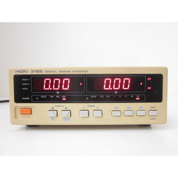 中古】パワーハイテスタ(デジタル) 電力計 3186 日置電機 中古】パワーハイテスタ(デジタル) 電力計 3186 日置電機