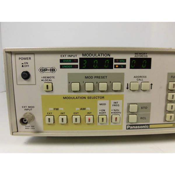 中古】FM／AM信号発生器 VP8191A VP-8191A Panasonic パナソニック 135