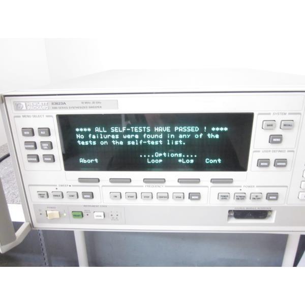 動作保証/即納】【中古】シンセサイズド掃引信号発生器 83623A HP