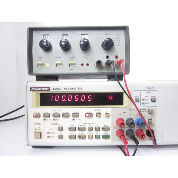 ADVANTEST R6871E 7.5桁 DCデジタルマルチメーター testmachine-shop_x01837