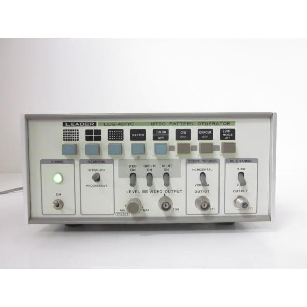 中古】NTSCパターンジェネレータ 信号発生器 LCG401YC リーダー 中古】NTSCパターンジェネレータ 信号発生器 LCG401YC リーダー
