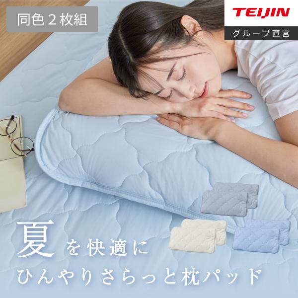 TEIJIN（テイジン） 枕パッド 公式 AIRFLOW エアフロー 冷感 43×63cm