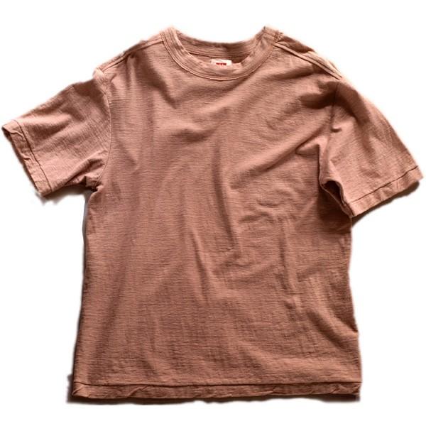 Tシャツ メンズ 半袖 オーガニックコットン 草木染め 吊天竺 檳榔子 ピンク Ot001 Hai M Tezomeya 通販 Yahoo ショッピング