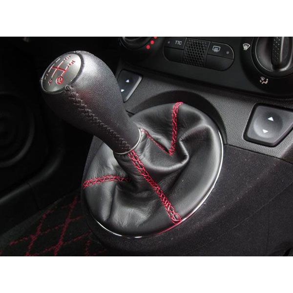 TEZZO バレルンガ 本革シフトブーツ for アバルト500/595 MT/595