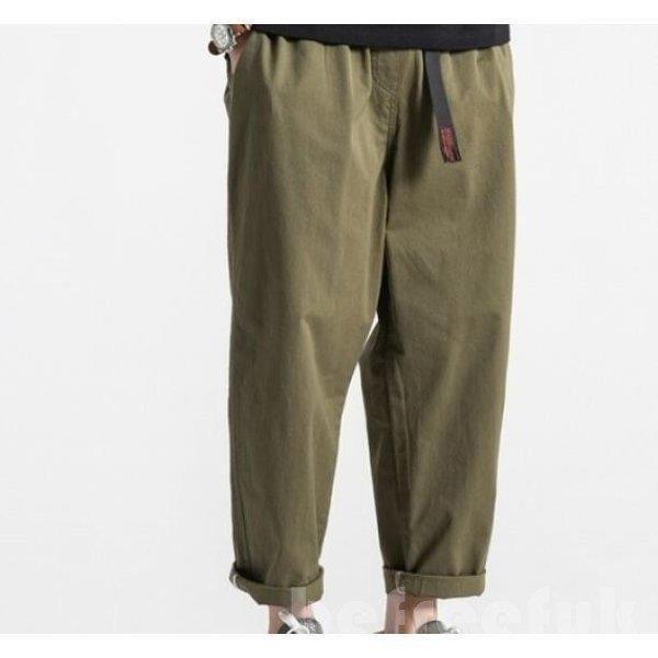 バルーンパンツ メンズ ワイドパンツ メンズ ワイド パンツ チノパン ゆったり アンクルパンツ アンクル ワイドパンツ 春服 Xrxc Tf Shop 通販 Yahoo ショッピング