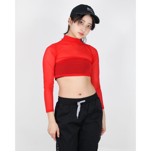 ダンス衣装 シースルー トップス 長袖 ハイネック へそ出し ショート丈 透け ダンス レディース ガールズ ジュニア ヒップホップ 韓国 Buyee Buyee Japanese Proxy Service Buy From Japan Bot Online