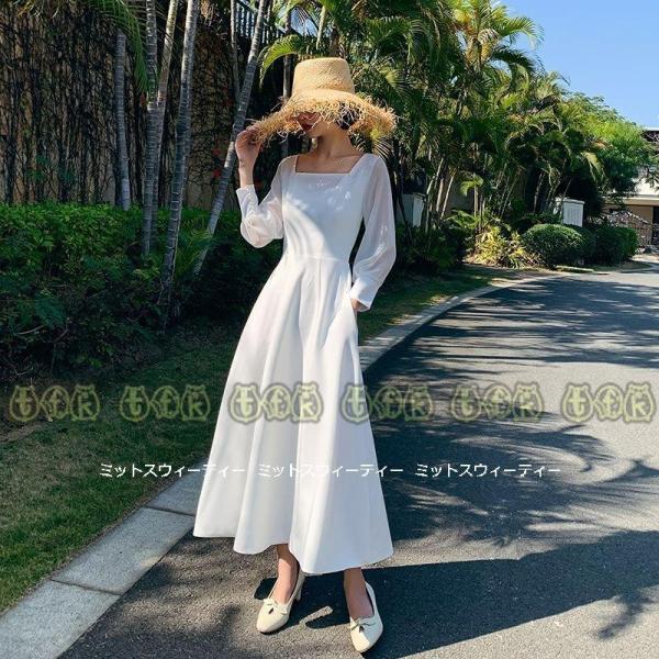 アウトレットネット ウェディングドレス 花嫁 二次会 ウエディングドレス 結婚式 前撮り 披露宴 リゾート ミモレ丈ワン ネット売品 Ssl Daikyogo Or Jp