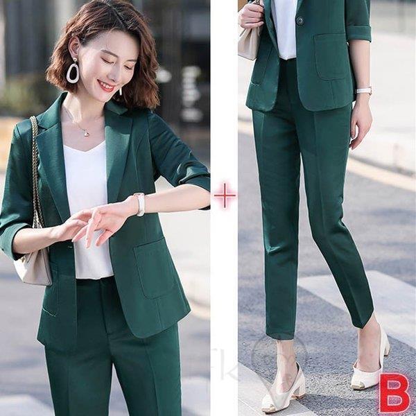 春夏 淑女 オフィス カジュアル レディース パンツスーツ 大きいサイズ 通勤 スーツセット 美脚ボトムス 綺麗 ジャケット 面接 就活 スーツセット Ss 2s22 スポーツ用品専門店 通販 Yahoo ショッピング