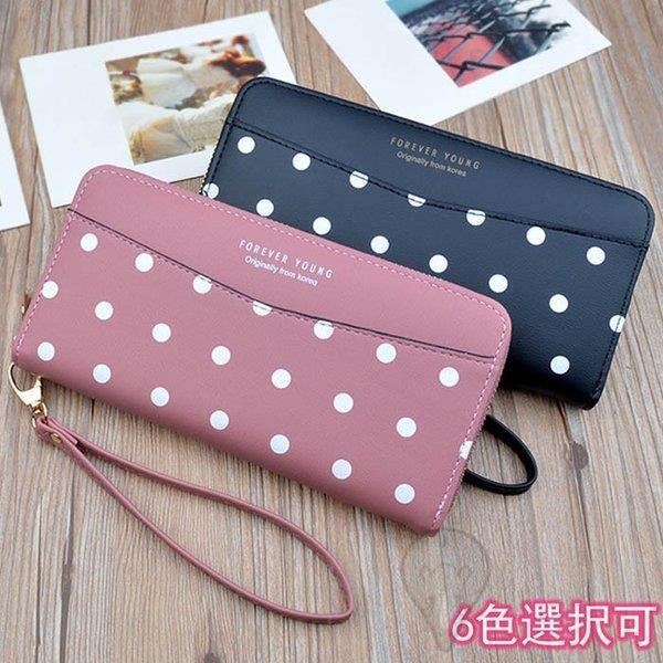 水玉柄 ファスナー財布 レディース 長財布 ドット Pu製 可愛い 手持ち財布 金具 コンパクト 女の子 大人感 折り財布 30代 代 10代 大容量財布 Ss 2s62 Tfk 通販 Yahoo ショッピング