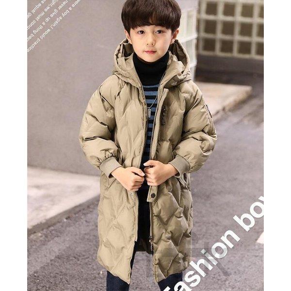 値段が激安 フード付き ダウンジャケット 男の子 中綿コート 防寒コート ロング 防寒着 コート ジュニア 子ども用 ロングコート キッズ ダウンコート コート カラー グリーン Www Auschule S Schule Bw De