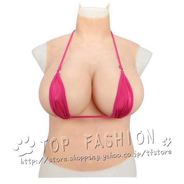 送料無料◇セール シリコンバスト 女装サロン 偽乳 着用便利 男の娘 超