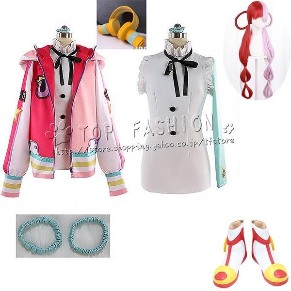 One Piece Film Red ワンピース フィルム レッド Uta ウタ 世界の歌姫 コスプレ衣装 変装 仮装 パーティー ハロウィン クリスマス ウィッグ イヤホン 靴別売り Cosyucq1166 Top Fashion Store 通販 Yahoo ショッピング