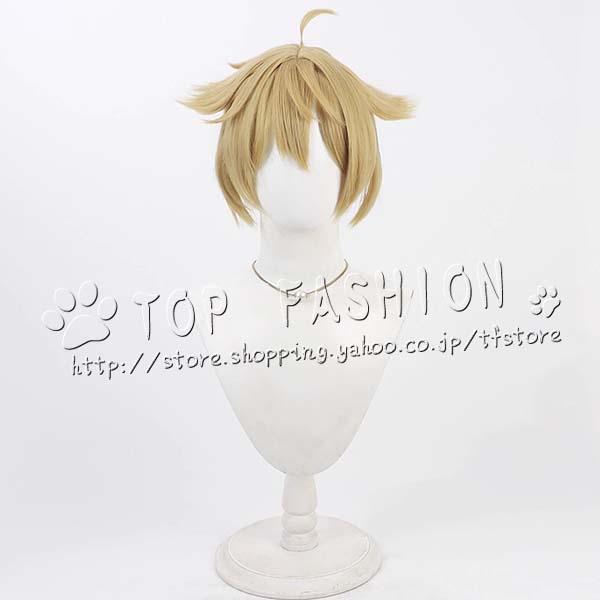 バーチャルライバー風 VTuber 彩虹社 伏見ガク コスプレ ウィッグ