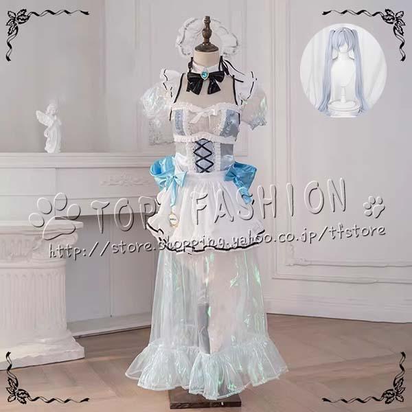 NIKKE　シンデレラ コスプレ 衣装 ウィッグ 靴 フルセット Amazon.co.jp: [Beauty 出品] 髪飾り付き 勝利の女神：NIKKE