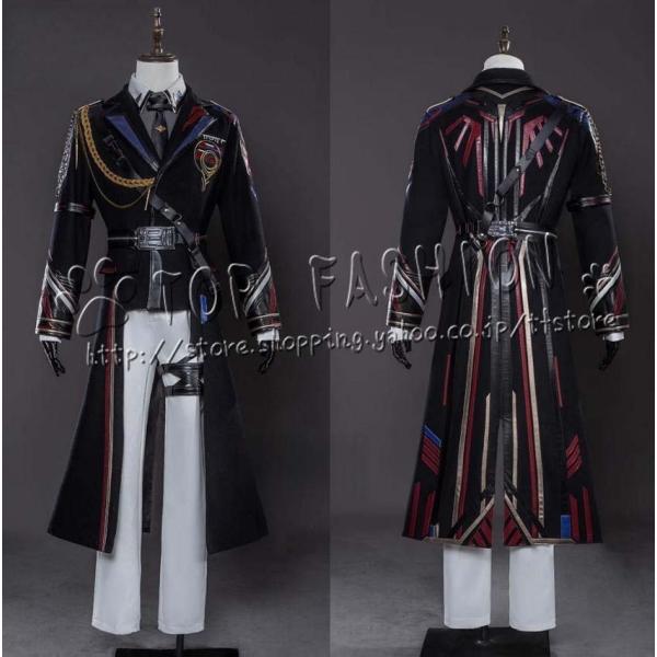 恋と深空』風 マヒル Caleb 遠空執艦官 コスプレ衣装 ウィッグ 靴 道具