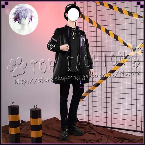 バーチャル YouTuber Vtuber 風 不破湊 新衣装 コスプレ衣装 ウィッグ