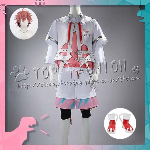 【5日削除】にじさんじ 赤城ウェン コスプレ 衣装 ウィッグつき【即日発送可】 にじさんじ VTuber 赤城ウェン Akagi コスプレ衣装 ウィッグ 靴