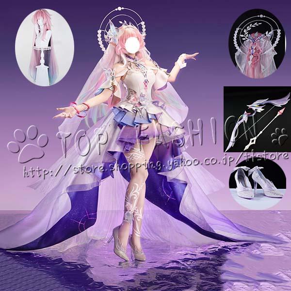 崩壊:スターレイル キュレネ コスプレ衣装ウィッグ靴 崩壊：スターレイル 風 キュレネ Cyrene コスプレ衣装 ウィッグ 靴