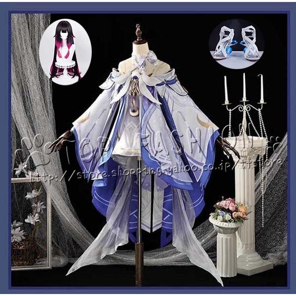 原神 コロンビーナ 少女 コスプレ フルセット ウィッグ ファデュイ 原神 コロンビーナ 少女 コスプレ フルセット ウィッグ ファデュイ