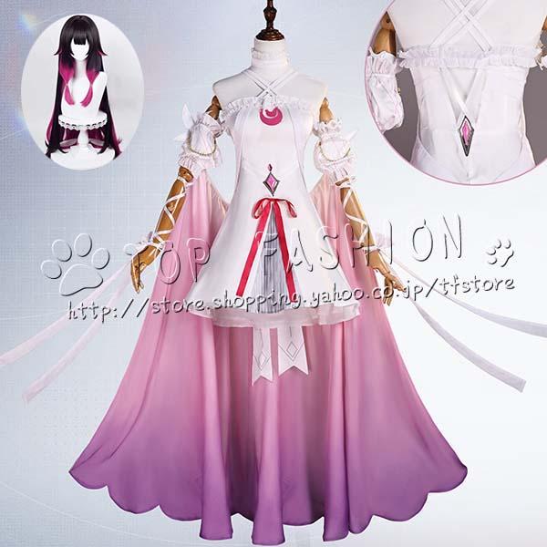 原神 げんしん genshin 風 少女 コロンビーナ コスプレ衣装 ウィッグ