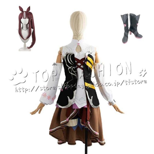 ウマ娘　ラッキーライラック　コスプレ衣装フルセット ウマ娘 プリティーダービー 風 ラッキーライラック コスプレ衣装