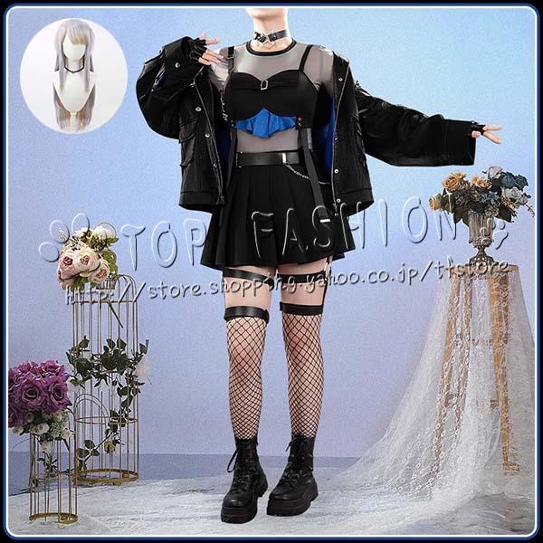 にじさんじ VTuber 風 栞葉るり ULTRA C コスプレ衣装 ウィッグ