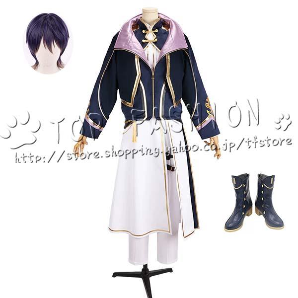 バーチャルYouTuber VTuber 風 剣持刀也 五周年 コスプレ衣装 ウィッグ 靴 cosplay ハロウィン クリスマス 仮装 学園祭