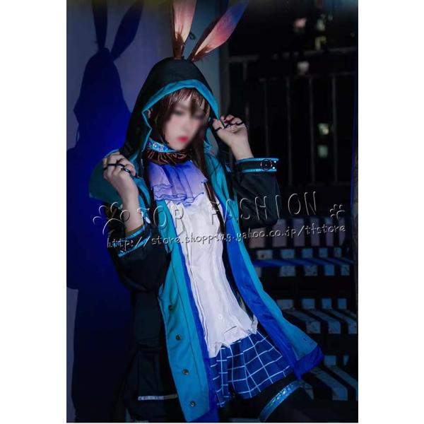 アークナイツ コスプレ　アーミヤ コスプレ衣装　ウィッグ付き 明日方舟 Arknights アークナイツ 風 アーミヤ コスプレ衣装 ウィッグ