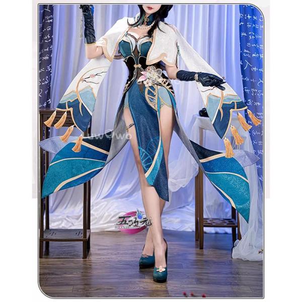 ルアン メェイ コスプレ衣装 ウィッグ 靴付き UWOWO 崩壊スターレイル コスプレ ルアン・メェイ 衣装 ※ウィッグ 靴
