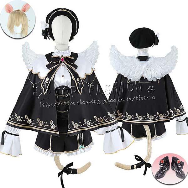 VSPO ぶいすぽっ!Vtuber 風 胡桃のあ 春の装い コスプレ衣装 VSPO ぶいすぽっ!Vtuber 風 胡桃のあ 春の装い コスプレ衣装