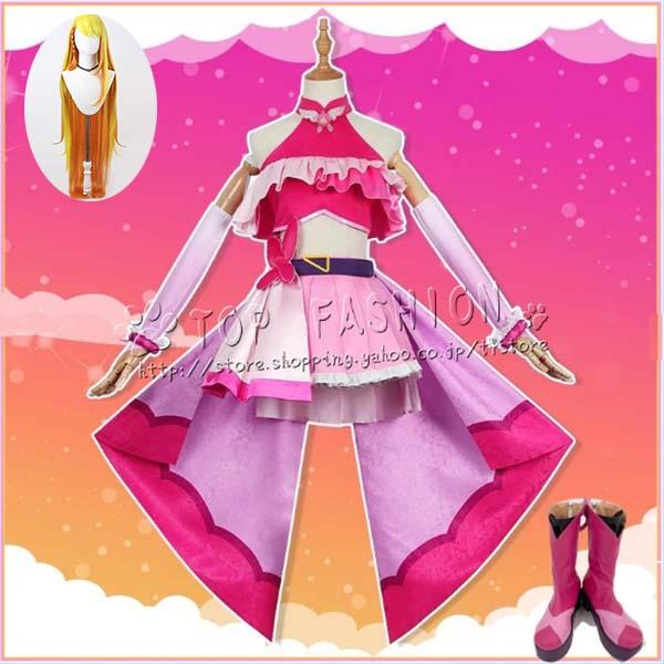 キュアバタフライ プリキュア コスプレ衣装 ひろがるスカイ！プリキュア 風 聖 あげは キュアバタフライ
