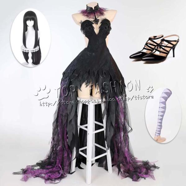 最安値 魔法少女まどかマギカ 悪魔ほむら コスプレ衣装 着用画像あり 三分妄想 魔法少女まどか☆マギカ コスプレ 悪魔ほむら 暁美